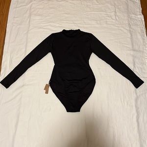 SKIMS SWIM LONG SLEEVE ONE PIECE